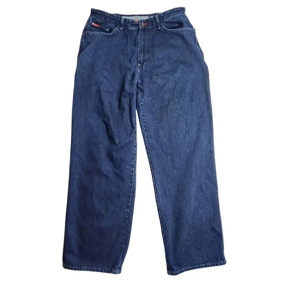 Ecko Unltd Jeans Men's Foundry Fit Carpenter 36 x 32 Blue Vintage Y2K Baggy - Picture 1 of 12